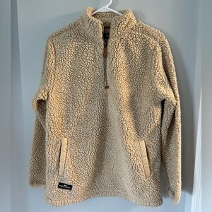 Simply Southern Sherpa 1/4 zip pullover Size Small